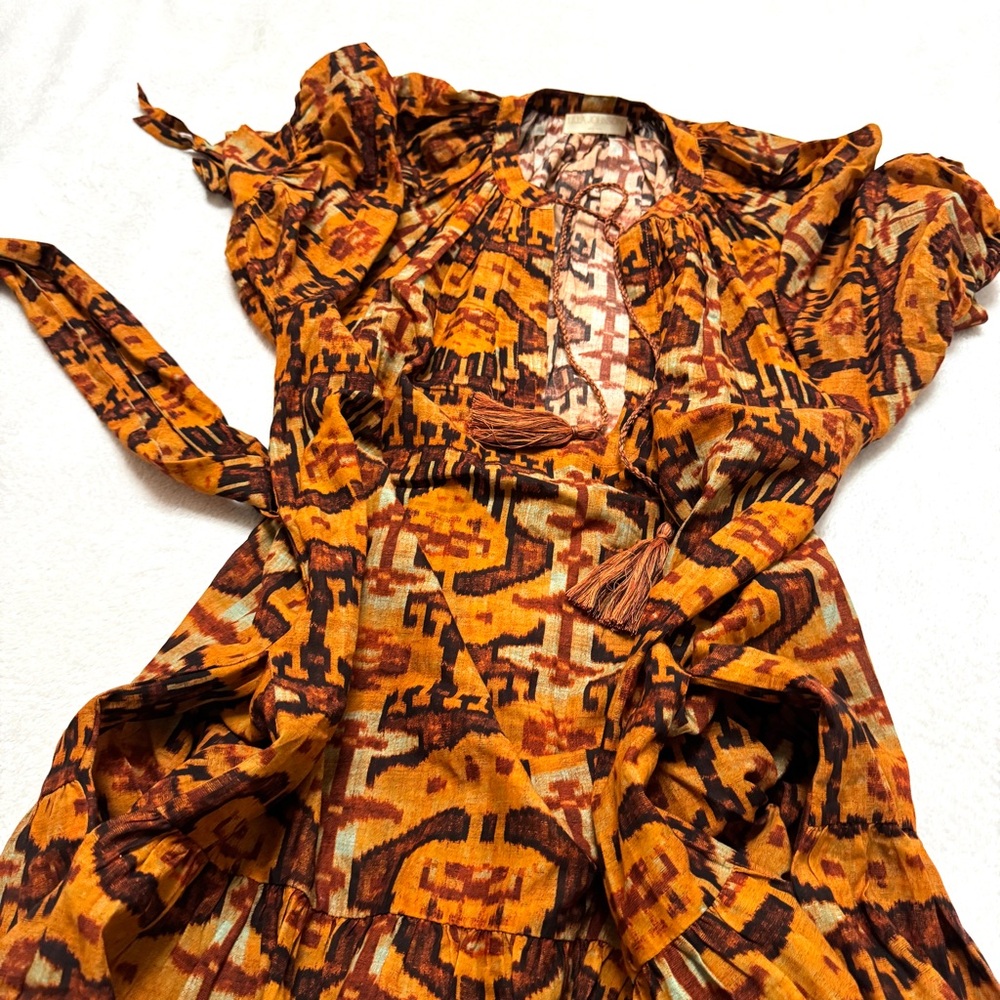 Ulla Johnson sz M Selena Dress cover up in Oak - Picture 10 of 12